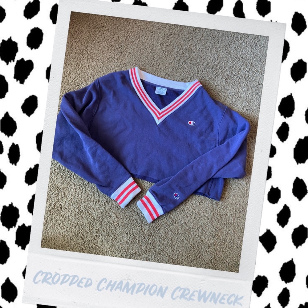 Cropped Champion Sweatshirt